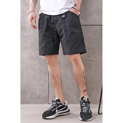 China new Anti-wrinkle design stock factory price summer plain sweat unisex cargo shorts for man for sale