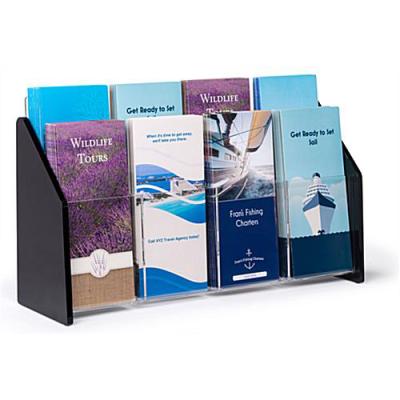 China Acrylic Retail Store Counter Or Leaflet Brochure Table Stand Display Racks for sale