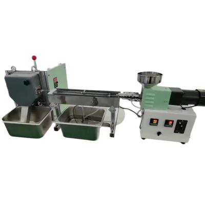 China Wire P21 laboratory desktop twin screw extruder granulating line plastic double screw pelletizing line for sale