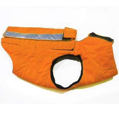 China High Visibility Anti-Puncture Protective Fluorescent Hunting Dog Vest Jacket for sale