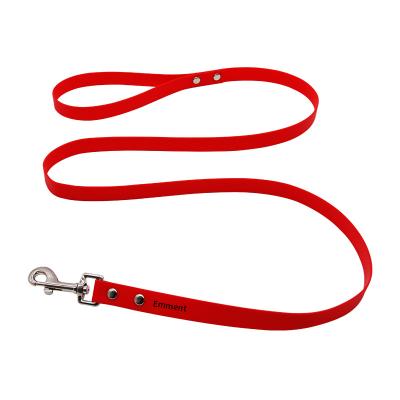 China Large DETACHED Emment Mountaineering Running Tracking Soft Handle Pet PVC Coated Dog Leash for sale