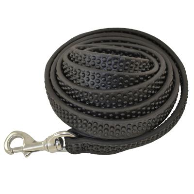 China Large All Weather DETACHED 5 Ft Double Dog Strong Leather Leash Backwear Handle With Comfortable for sale