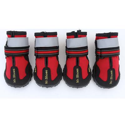 China Viable Wholesale Soft Cute Outdoor Light Weight Running Dog Shoes , Custom Wholesale Cute Dog Winter Boots for sale