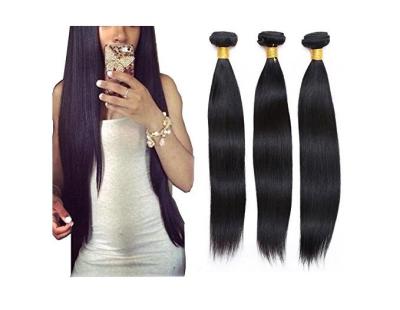 China Sale Silky Straight Top Virgin Mongolian Straight Human Hair Weft 3 Bundles With Headband On Sale for sale