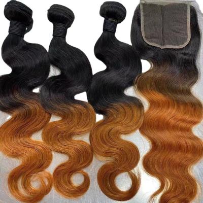 China Cheapest Silky Straight Wave 1B /30 /Brown Body Wave Extension Hair Bundles Brazilian Virgin Hair Vendors 9A 10A for sale