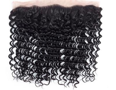 China Silky straight wave bundles with closure natural color hd lace frontal bundles with lace headbands for sale