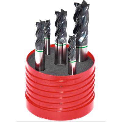 China Wholesale Price Unequal Spacing Portable End Mill SET HSS-E-SPM SET Milling Bits Machine Milling Cutter for sale