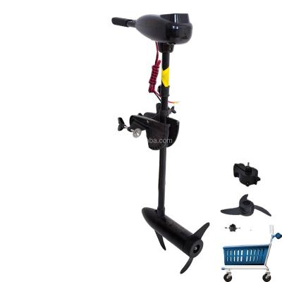 China DC Boat Engine Outboard Motor Plastic Electric Tiller Control 24V 86LBS for sale