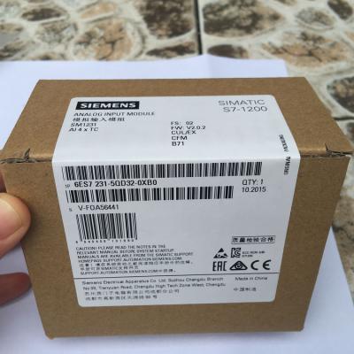 China Easy operate for SIEMENS PLC new and original Siemens PLC simatics PLC input module SM 1231 6ES7231-5QD32-0XB0 s7-1200 digital analog simatic cpu for sale