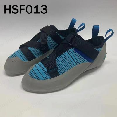 China ZK , blue color non lace up high grip rock shoes indoor anti skid rubber sole shoes HSF013 38-47 for sale