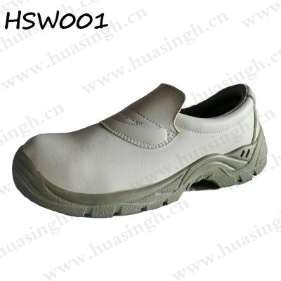 China Comfortable TX Insole, PU/PU Nurse EVA+mesh Fabric Anti-slip Sole Lightweight Medical Shoes With Steel Toe White Operating Room Safety Shoes HSW001 for sale