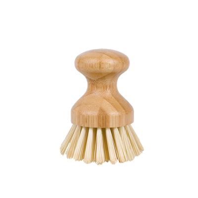 China Sustainable Natural Kitchen Coconut Cleaning Brushes Wooden Kitchen Dish Scrub Brush for sale