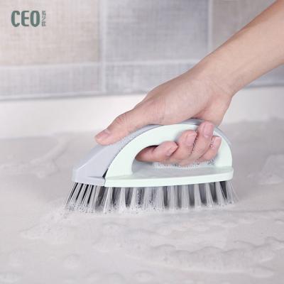 China Sustainable Creative Design Household Plastic Laundry Clothes Washing Brush With PP Stiffen for sale