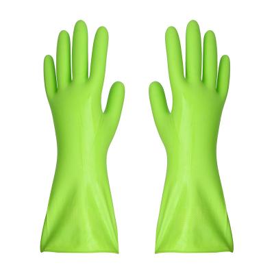 China Waterproof Kitchen Dishwashing Silicone Gloves Latex Cleaning Household Rubber Gloves for sale