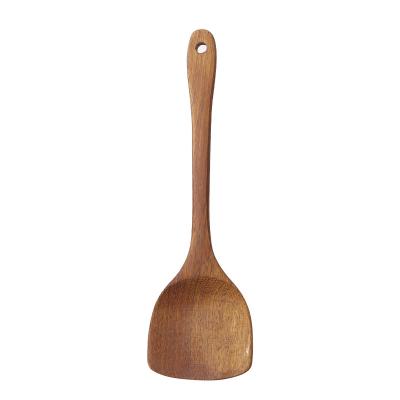 China Sustainable non-toxic natural wood utensil wooden spatula for sale