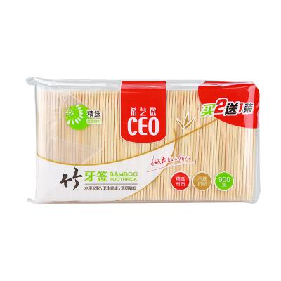 China Custom Wooden And Bamboo Toothpicks Disposable Eco - Friendly Wooden Toothpicks for sale