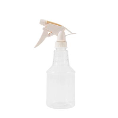 China Household Products 370ml Transparent Clear Plastic Trigger Spray Bottle Mist Spray Bottle for sale