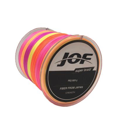 China Wholesale Price Strong PE Strength 100% Braided Fishing Lines 8 Strands 100 Meters Long Fishing Line Fast Delivery for sale