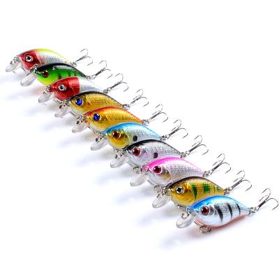 China ABS Factory Direct Sale Vivid Crankbait Lure Artificial Hard Crank Baits 7g Crankbait Wobbler Fishing Lures In Stock for sale