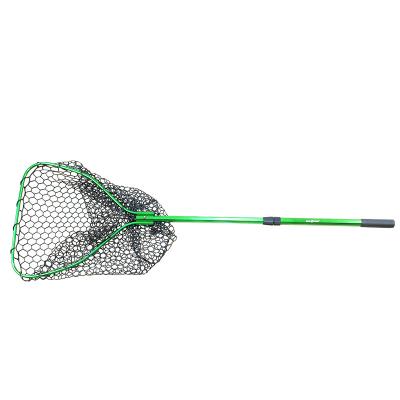 China Other New Fishing Net Silicone Aluminum Alloy Fly Fish Landing Stretch Net Rubber Net Fishing Landing Net for sale