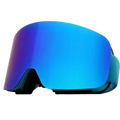 China Factory Direct Selling Cylinder Women Large Two Layer Snowboard Goggles Winter Anti-fog Protection UV400 Ski Goggles Oem for sale