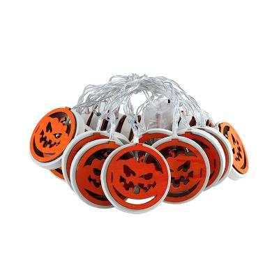 China String Halloween Pumpkin LED Light Strips Outdoor Party Bar LED Strips Pumpkin LED Light String 1.5m 3m Festival Decoration Light for sale