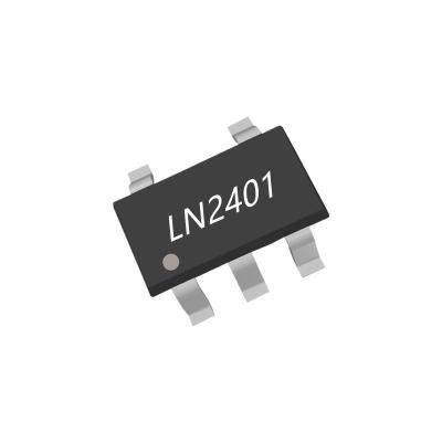 China - Factory Supply Auto Controlled PWM/PFM DC-DC 6V 2A Buck Converter Synchronous Step Down Chips IC LN2401 SOT23-5L for sale