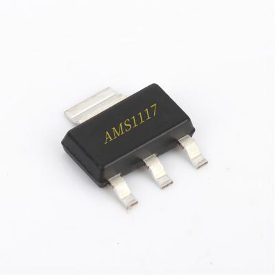 China - Factory price voltage regulator IC LDO 1A fixed linear regulator IC AMS1117L sot223 low dropout for sale