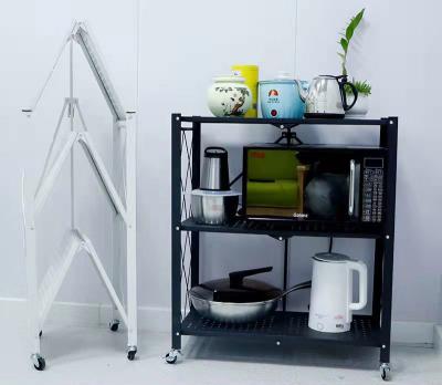 China Modern Wholesale Movable Folding Bathroom Storage Shelf Over Toilet Storage For Kitchen Storage Rack for sale