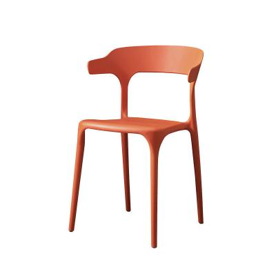 China STRONG High Quality Chinese Colorful Dining Stackable Plastic Chairs for sale