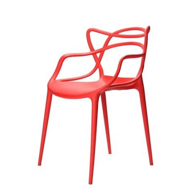 China STRONG modern fashion pp plastic chair kitchen cafe cheap bistro dining chairs for dining room for sale