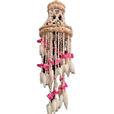 China DIY Home Decoration Phnom Penh Shells Wind Chimes Shells Natural Healthy Wind Bells for sale