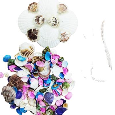 China Europe Shell Wind Chime DIY Conch Handmade Set Shell Semi-Finished Product Combination Children Kindergarten Material Toys for sale