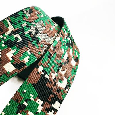 China Bags Nylon Polyester Camouflage Pain Belts Ties Webbing Dog Leash for sale