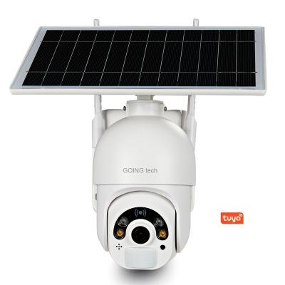 China NIGHT VISION Background Remote Cam 4G WIFI Tuya Alexa Wireless Solar Powered CCTV IP Camera for sale