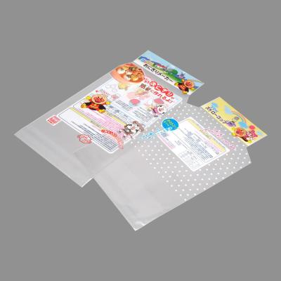 China Aseptic Reusable Self Adhesive Poly Plastic All Size Stock Retail Packaging Clear Plastic Opp Bag for sale