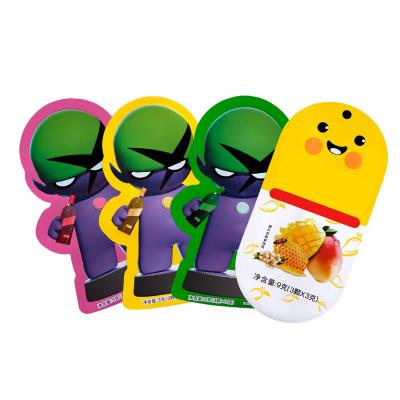 China Aseptic Customizable Cartoon Image Smell Proof Plastic Bag Resealable Stand Up Pouch Bags for sale