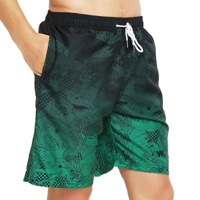 China Hot Selling QUICK DRY Quick Dry Shorts Beach Surfing Gradients Custom Swimwear Beach Pants Mens Shorts for sale