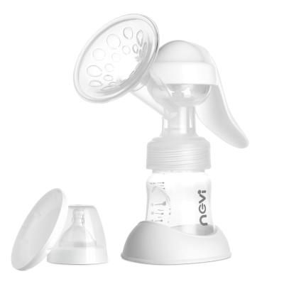 China BPA Free Portable Silicone Baby Milk Unimom Professional Simple Manual Breast Pump for sale