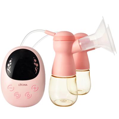 中国 Wholesale BPA Amazon Free Rechargeable Battery Cather Baby Feeding Double Electric Breast Pump For Mom 販売のため