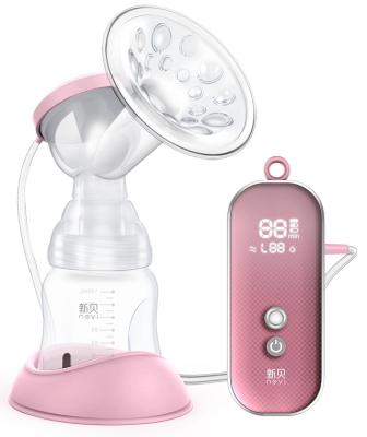 China BPA Free Silicone Portable Baby Single Electric Breast Pump Feeding Supply Te koop