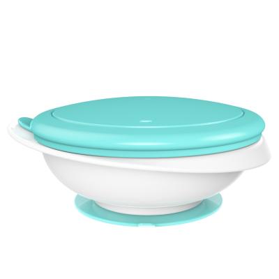 China Custom Eco-Friendly BPA Free Baby Feeding Food Container BPA Free Non-Toxic Spill Proof PP Baby Suction Bowl Te koop