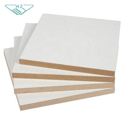 China 4*9 18mm Moisture Proof Melamine MDF Price / Plain Wood MDF Board for sale