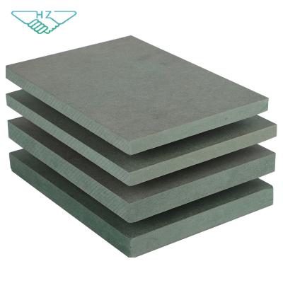 China Green Hmr Core Melamine MDF HDF Moisture Proof Waterproof Board For Wash Basin Cabinet Table Top for sale