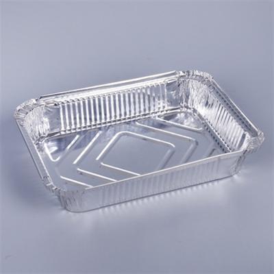 China Disposable disposable aluminum foil lunch box can be biodegradable, clean and environmental protection lunch box. for sale