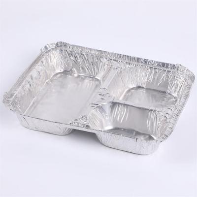 China Tin Cardboard Barbecue Oven Aluminum Foil Shop Bowl Disposable Packaging Aluminum Foil Commercial Safety Thickened Lunch Box for sale