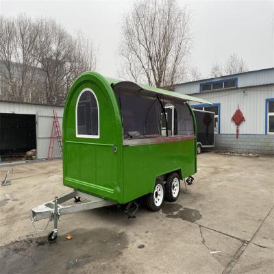 China Easy Operate Outdoor Activity Multifunctional Original Car Trailer Picnic Convenience Fast Food Truck Home Fast Food Truck for sale