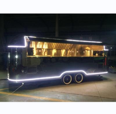 China Bakery cotton candy machine, pizza oven, bread oven trailer for mobile fast food cart food trailer/food trailer for sale