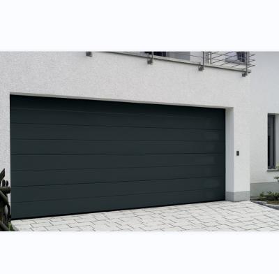 China China Supplier Modern Automatic Steel Overhead Garage Door With Torsion Spring for sale