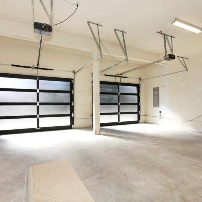 China Modern automatic double garage door for sale